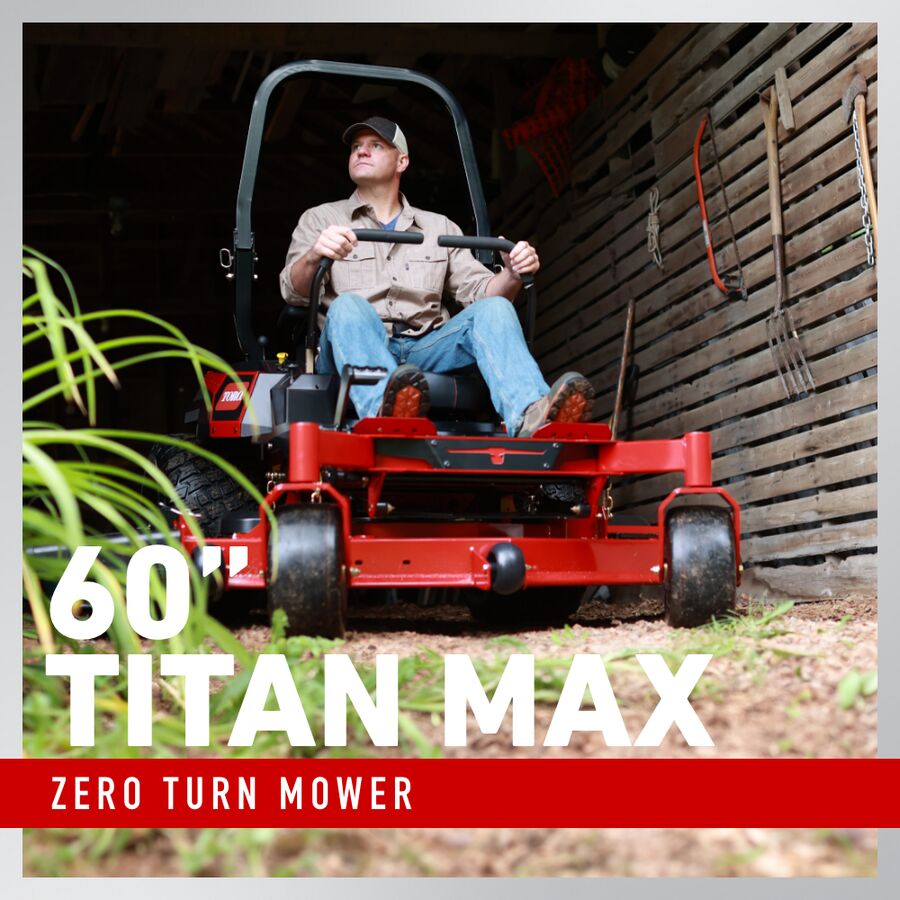 Toro 60 in. (152 cm) TITAN® MAX Zero Turn Mower (76601) – Eden