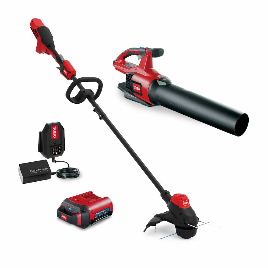 Toro 51881 60V MAX* 2-Tool Combo Kit: 100 mph Leaf Blower & 13 in