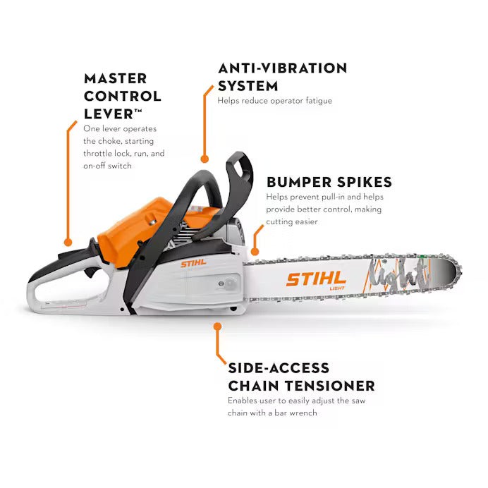 STIHL® MS 162 Chainsaw – Eden Lawn Mower
